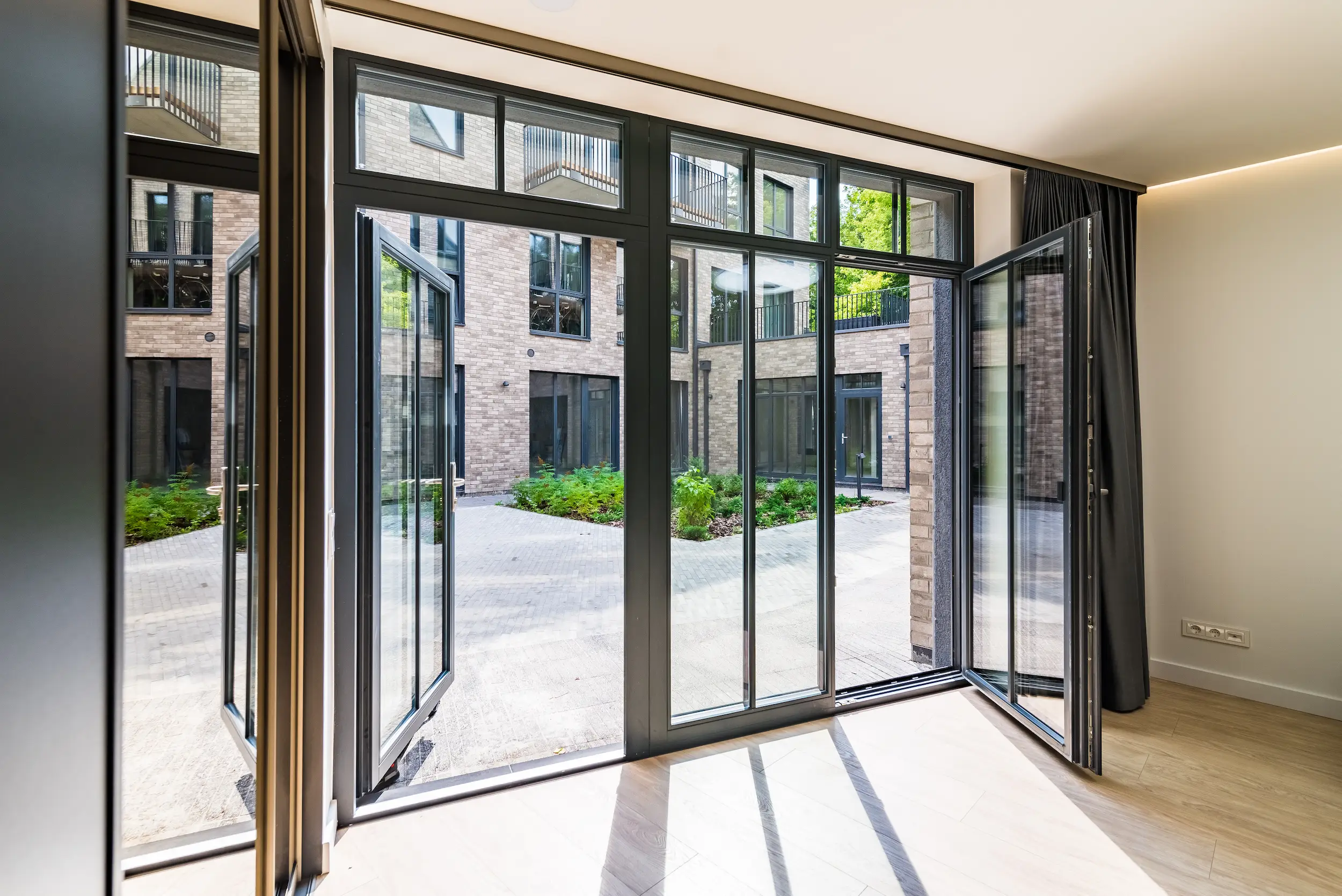 Aluminium kozijnframes voor veranda